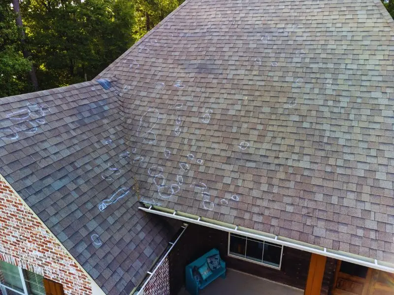 Hail Damage to Shingles: Recognizing the Difference Between Minor and Severe Damage 1 Hail Damage Shingles