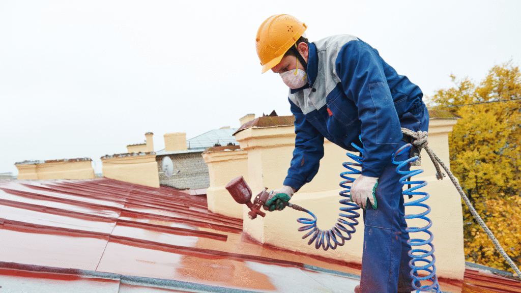 commercial roof coating