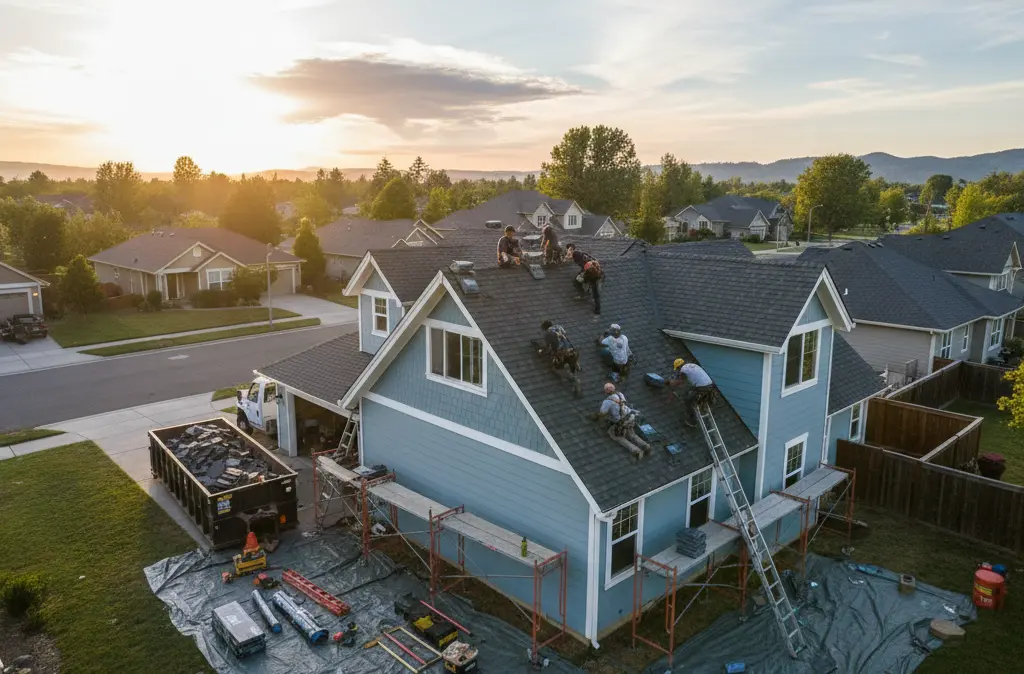 Home's Defense: The Importance of Quality Residential Roofing 1 Residential Roof Installation
