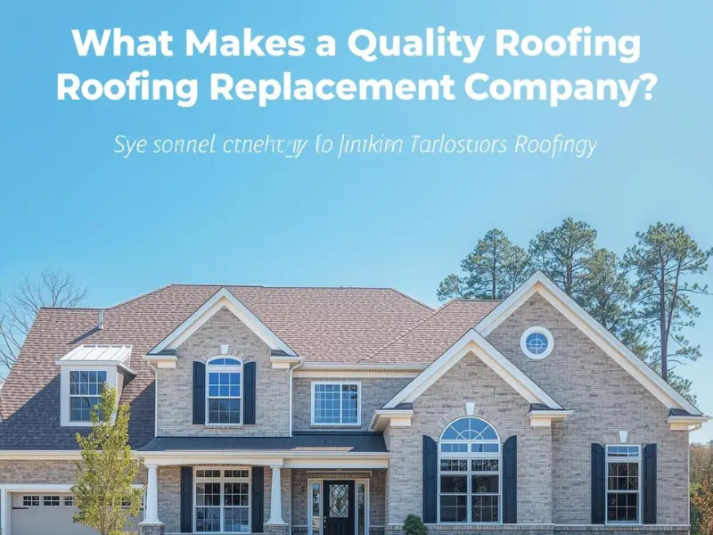Choosing the Right Roofing Replacement Company: What Homeowners Need to Know Before It’s Too Late 1 What Makes a Quality Roofing Replacement Company?