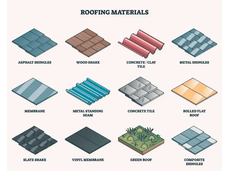 Residential Roofing Styles | Complete Guide for Homeowners 1 Residential Roofing Materials